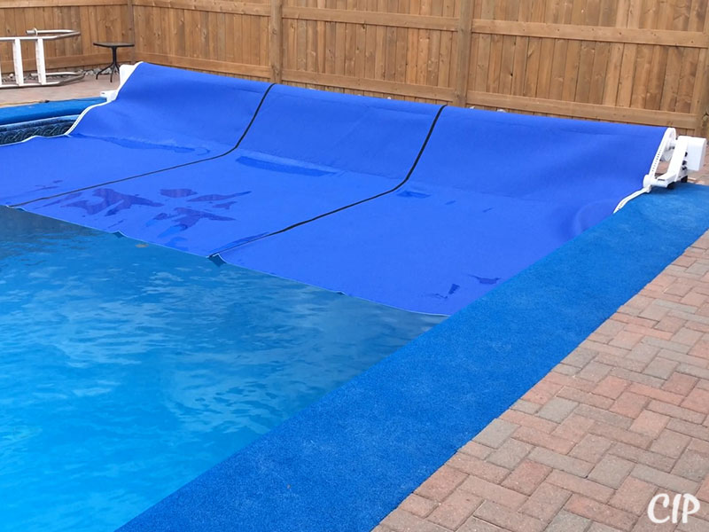 Automatic Pool Cover winding up