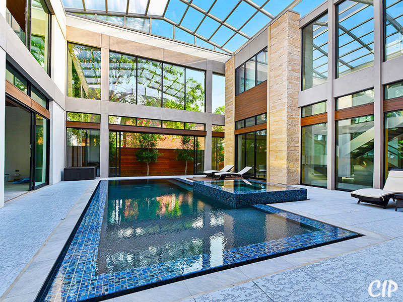 Retractable Roof over pool