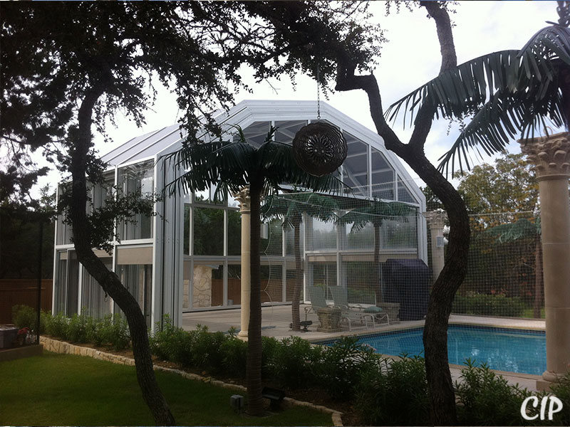 Tall Pool Enclosure UK